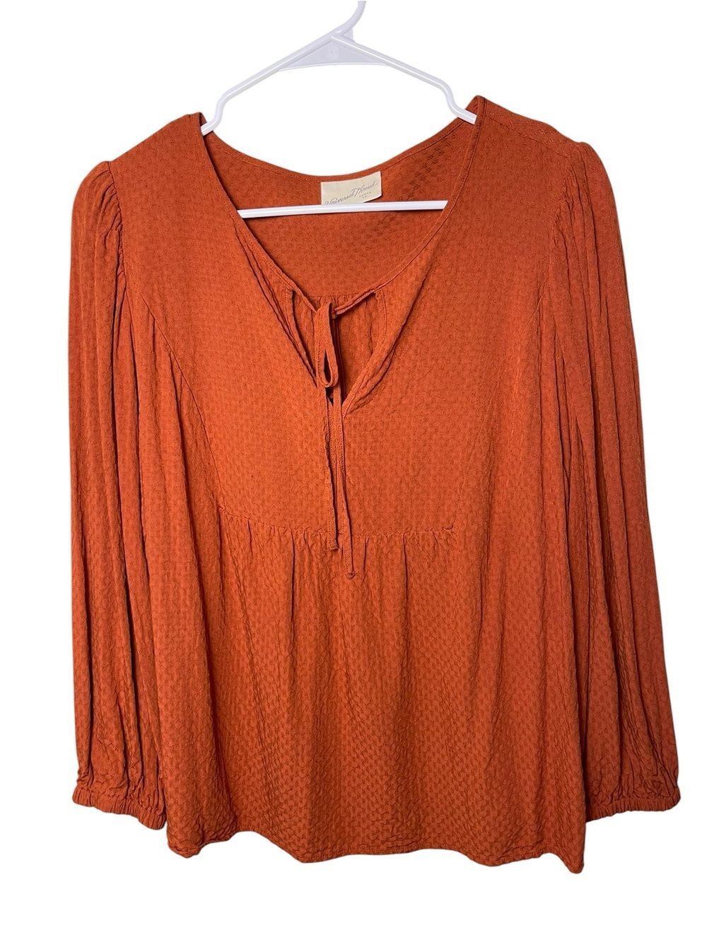Universal Thread Burnt Orange Boho Blouse